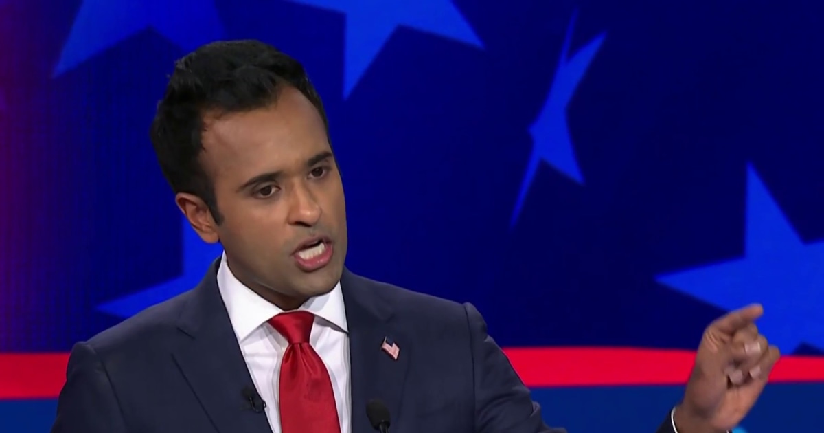 Ramaswamy calls two GOP candidates 'Dick Cheney in three-inch heels'