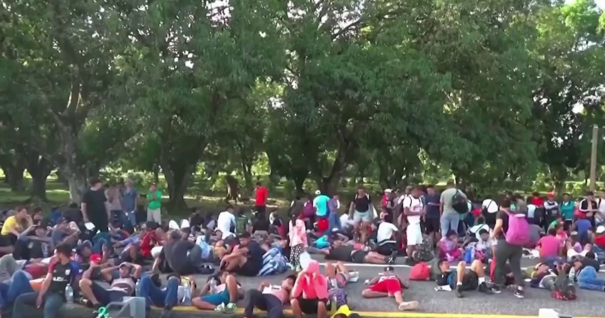 123 migrants rescued from abandoned trailer in central Mexico