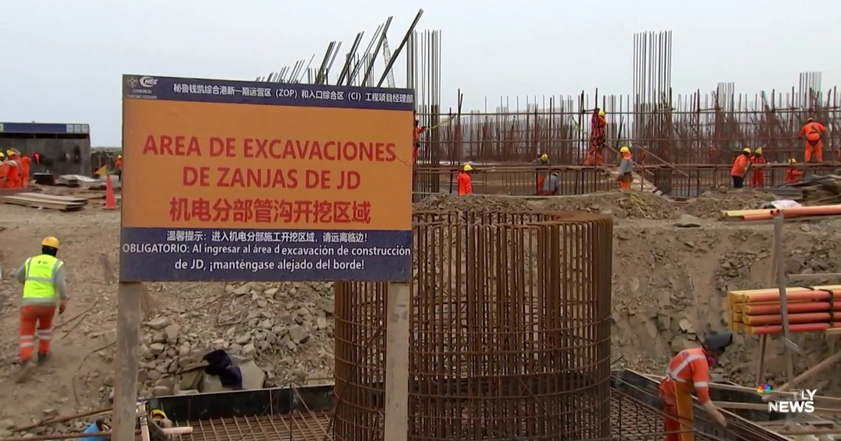 China expands its presence in South America with massive Peru port
