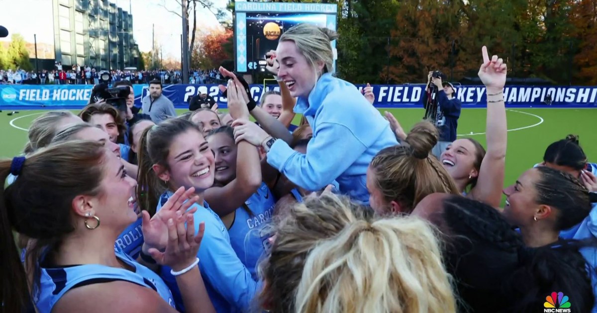 Video: NBC Nightly News - Youngest D1 head coach leads UNC to national championship victory