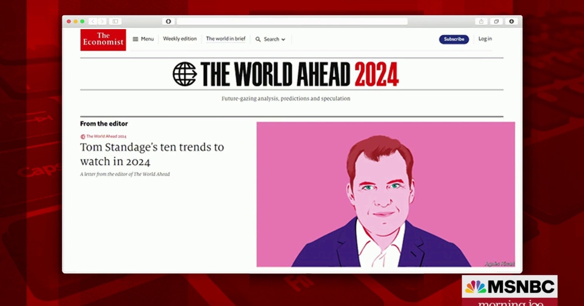 The Economist looks ahead to 2024