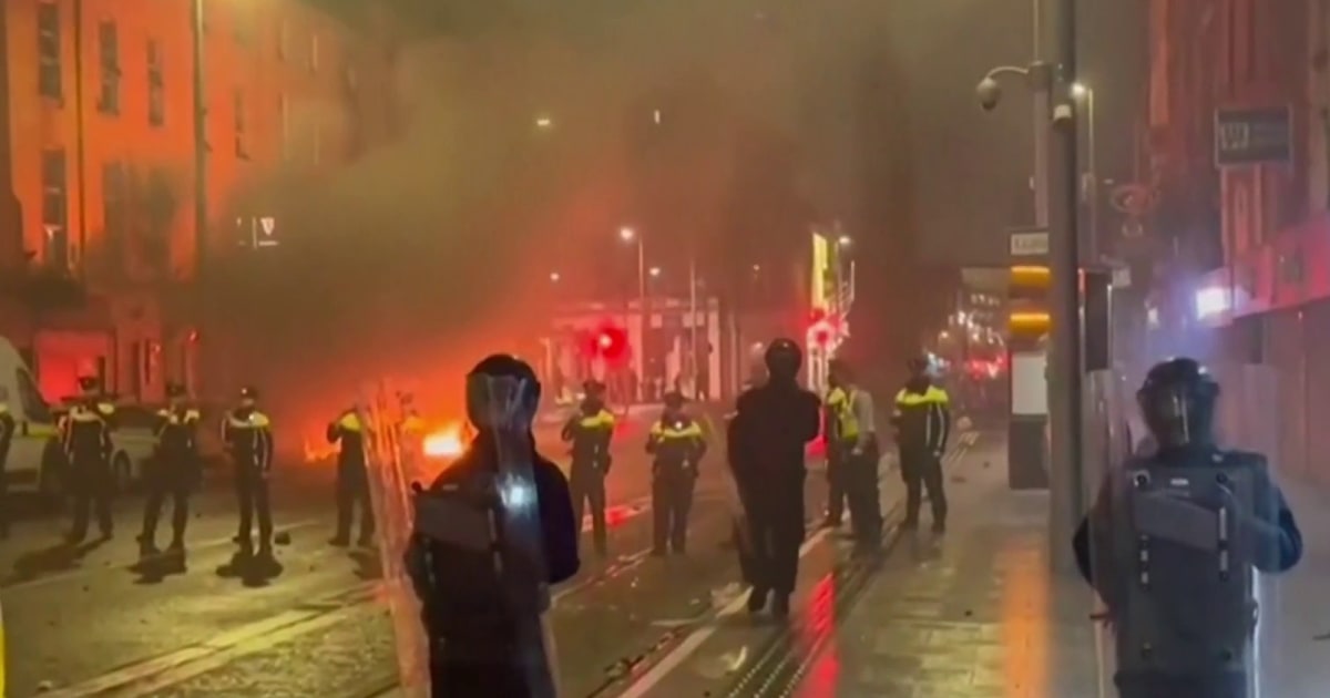 Irish prime minister condemns riots in Dublin after stabbing attack