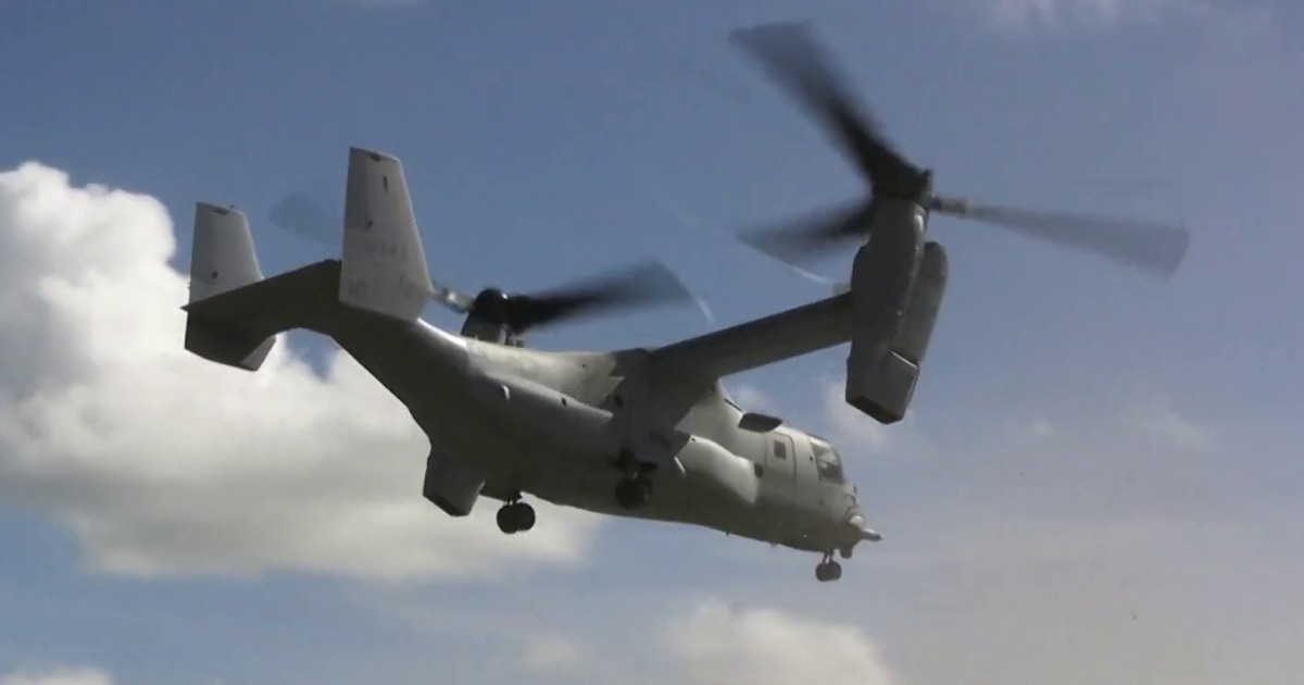 Deadly U.S. Air Force Osprey crash off of Japan’s southern coast
