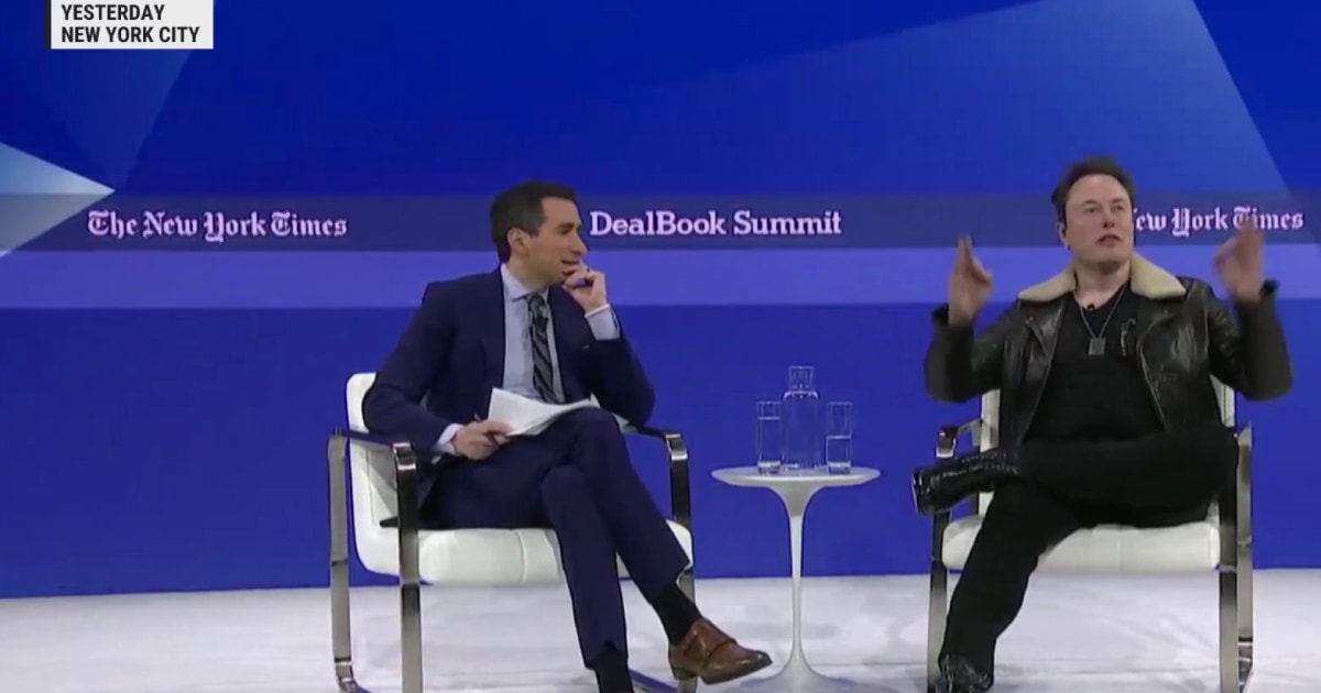 Andrew Ross Sorkin: To see Elon Musk express remorse was something - Vimarsana News