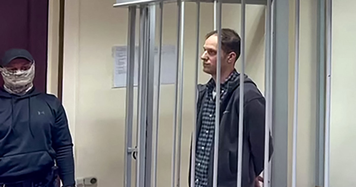 Evan Gershkovichs Pretrial Detention Extended For 2 Months