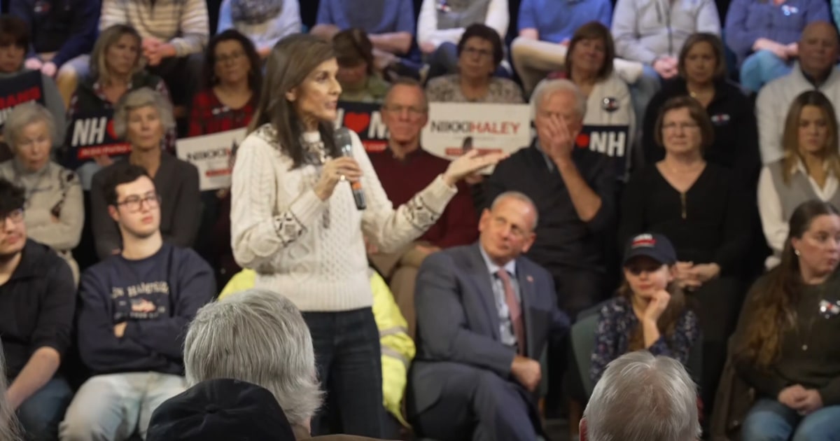 Haley: ‘A two-state solution is not a true conversation’