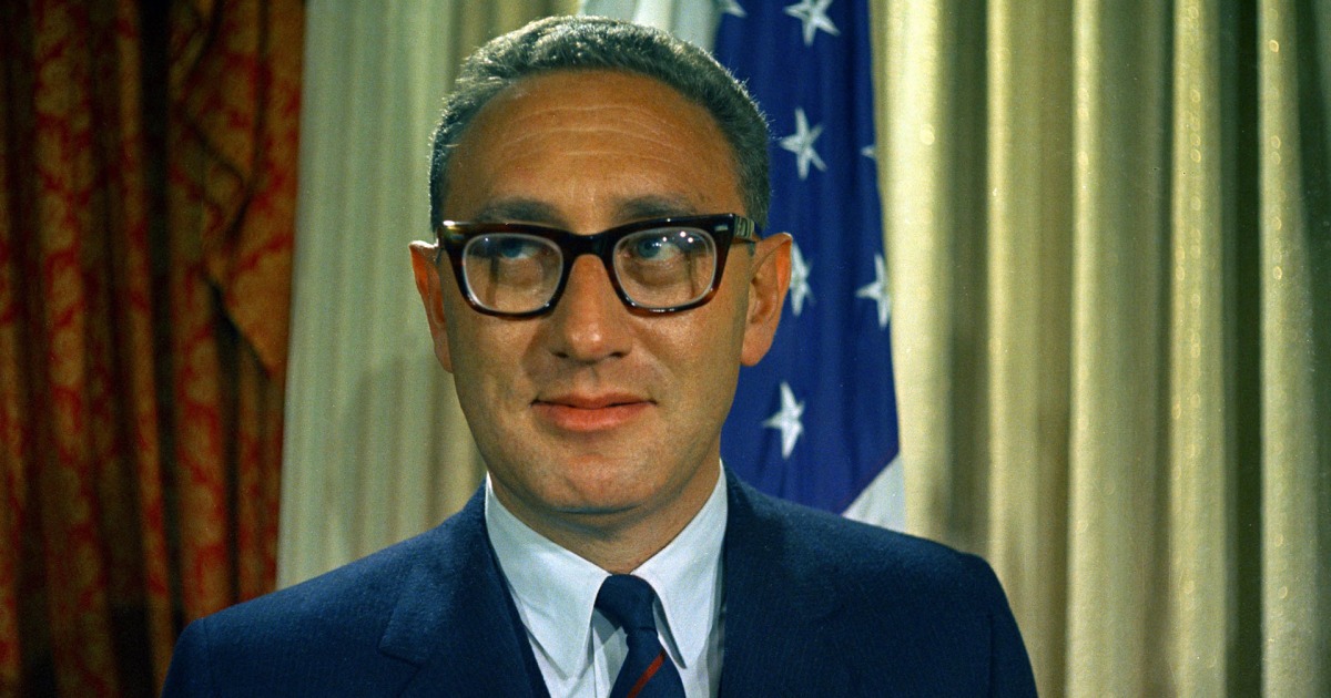 Henry Kissinger, former secretary of state, dies at 100