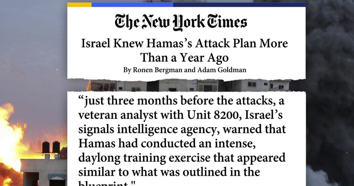 John Brennan: Hamas attack plan ‘should have been driving Israel's intelligence collection effort’