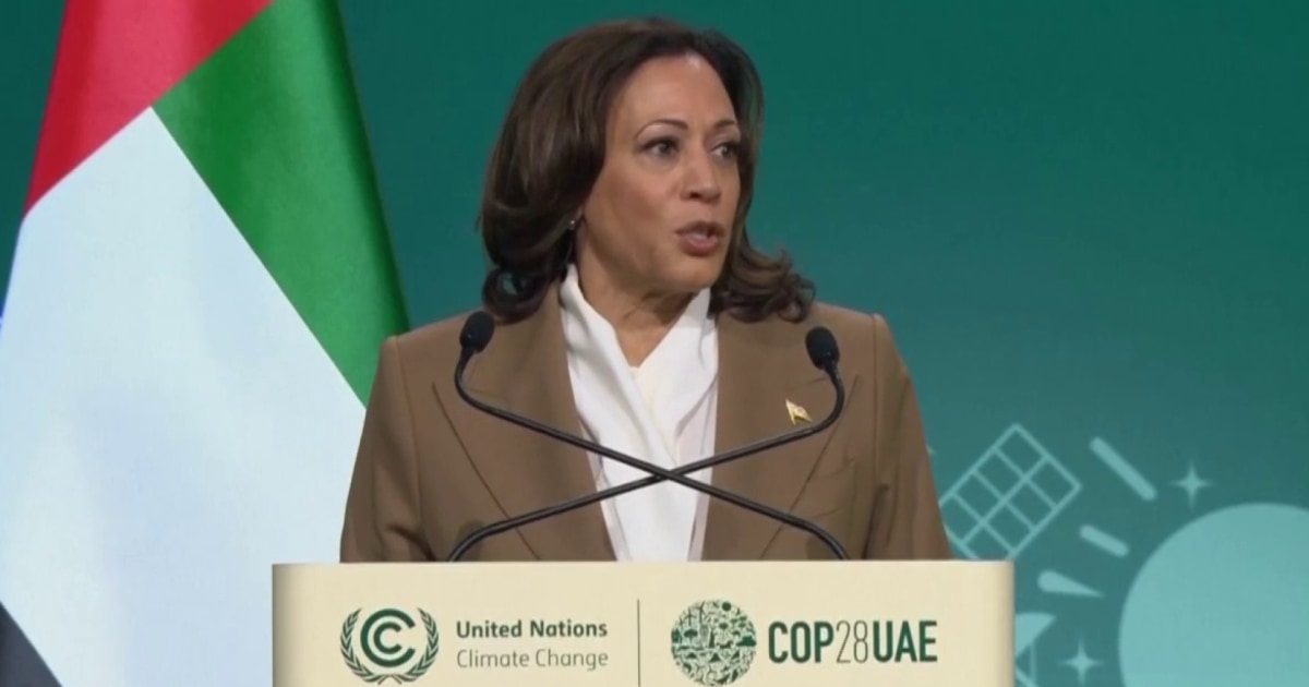 Harris pledges $3 billion from U.S. to climate fund