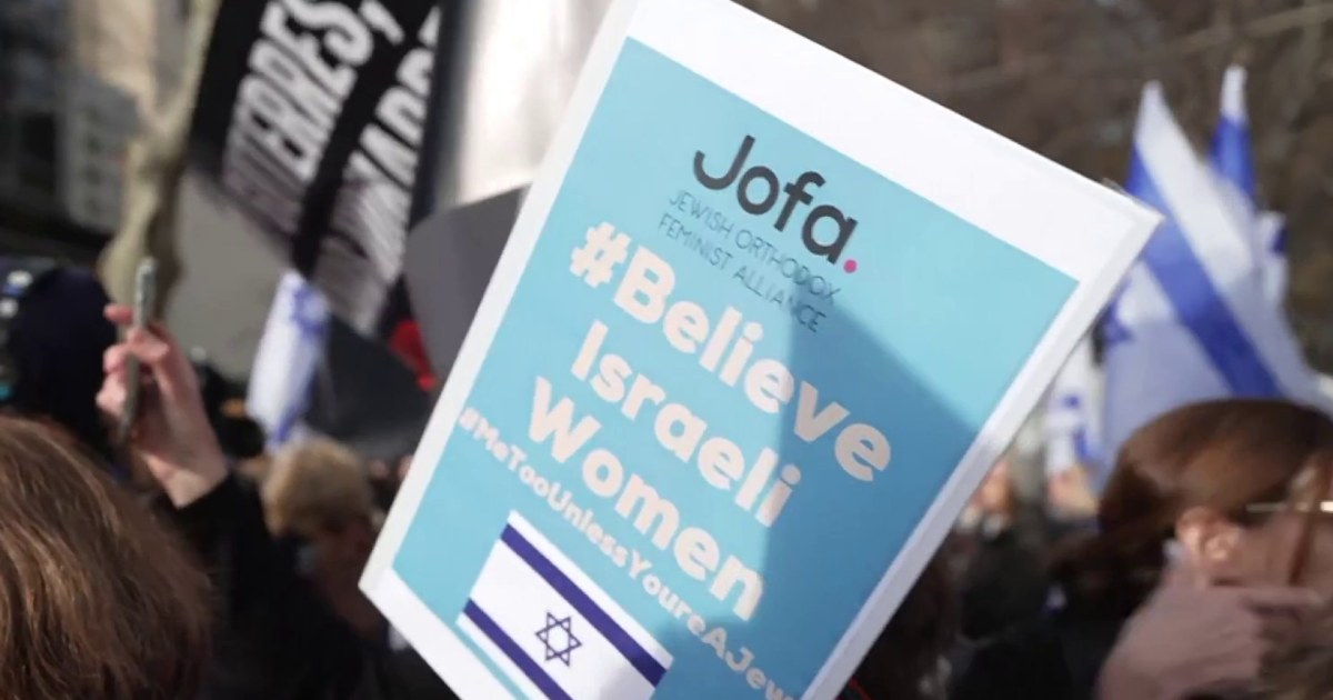 Sexual abuse committed by Hamas are ‘among the most egregious acts that can occur in wartime’
