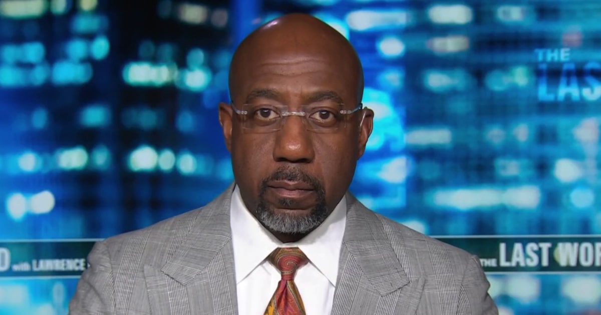 Sen. Warnock: American gun violence is now a 'tragic routine'