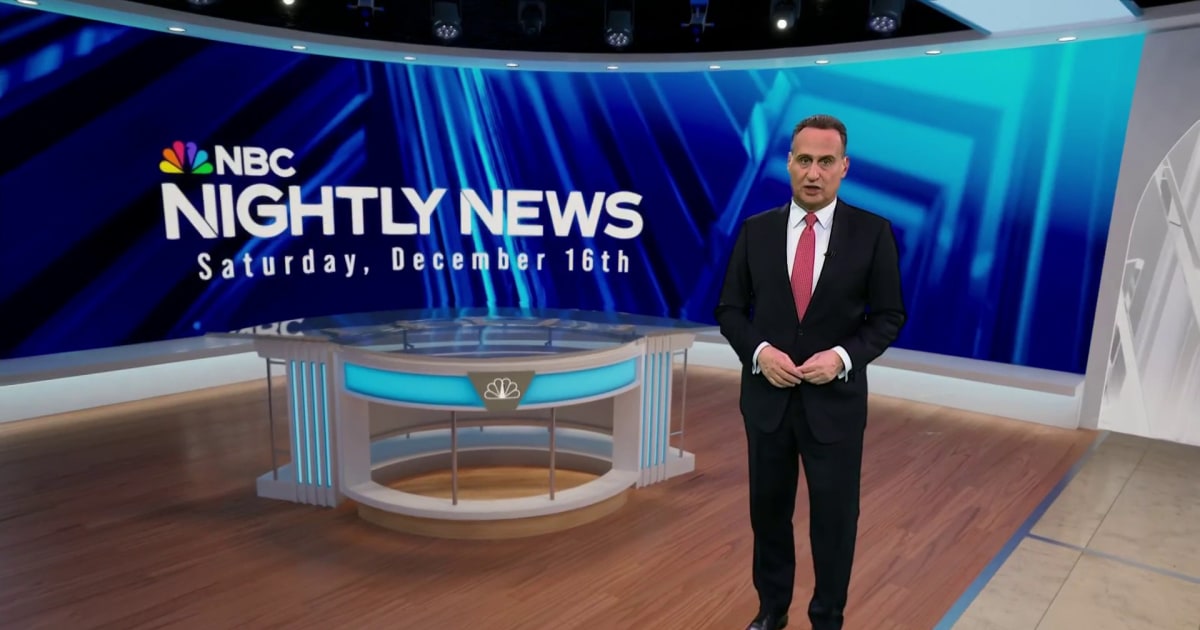Nightly News Full Broadcast - December 16th