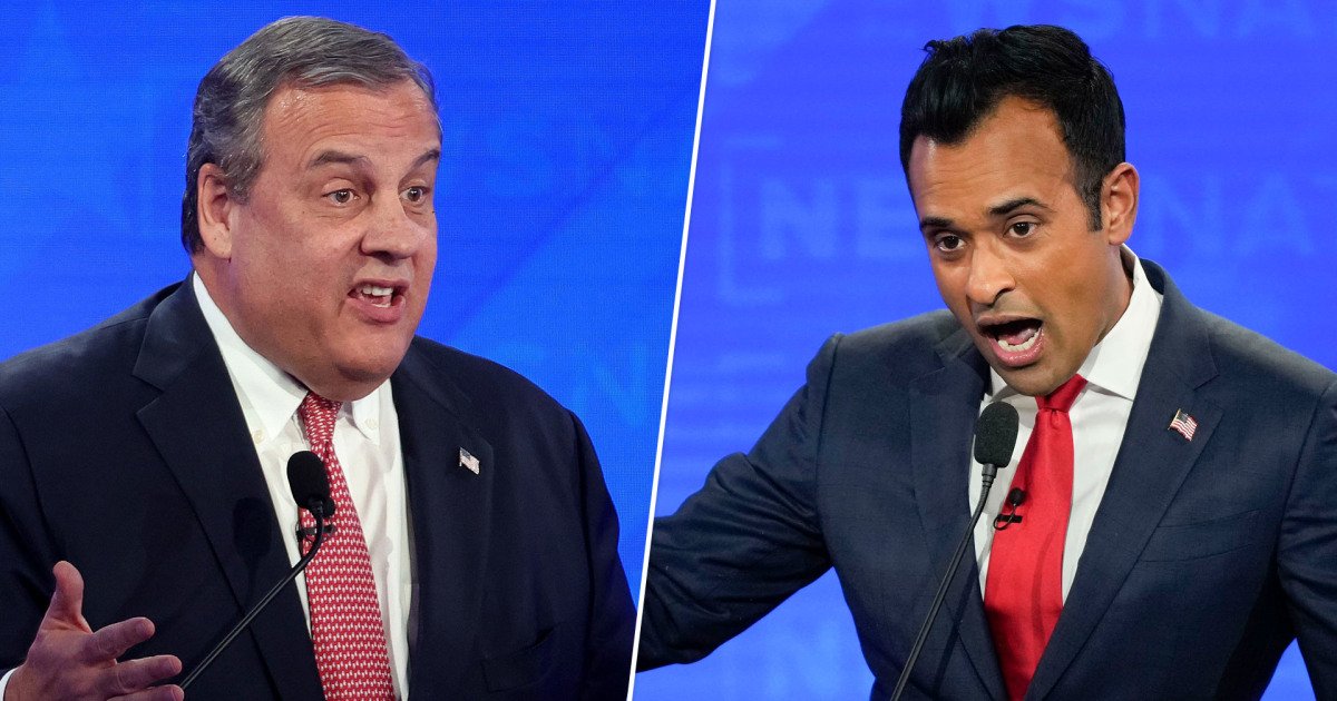 Christie calls Ramaswamy &lsquo;obnoxious blowhard&rsquo; in heated GOP debate exchange