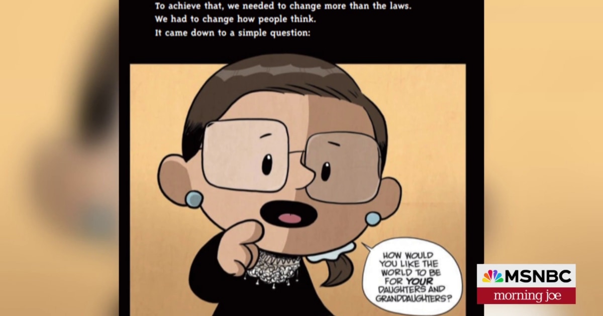 Ruth Bader Ginsburg's life and career the subject of new children's book