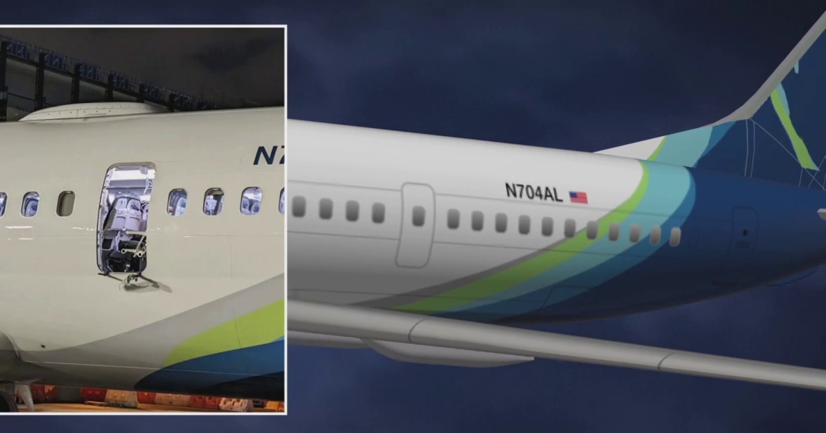 Missing door plug from Alaska Airlines plane found