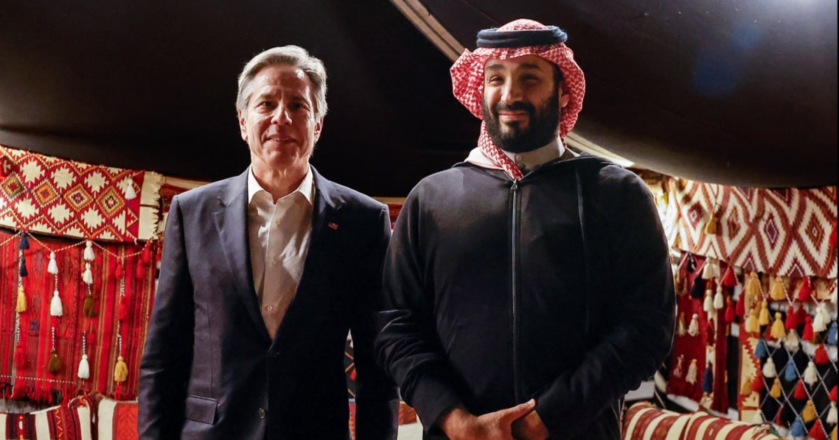 U.S. and Saudi Arabia push for a Gaza peace pact with Israel
