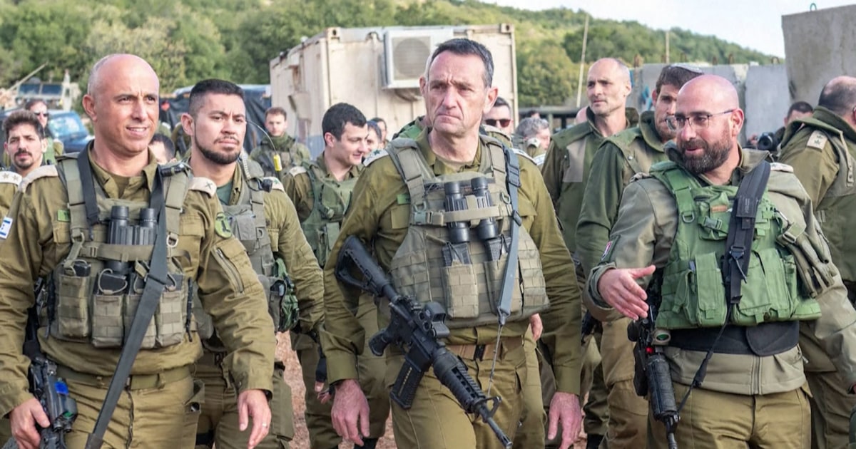Le chef d’état-major de l’armée israélienne inspecte les forces à la frontière nord avec le Liban