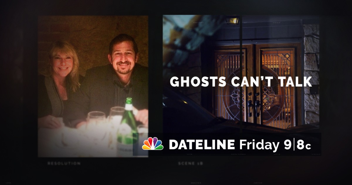DATELINE FRIDAY SNEAK PEEK Ghosts Can't Talk