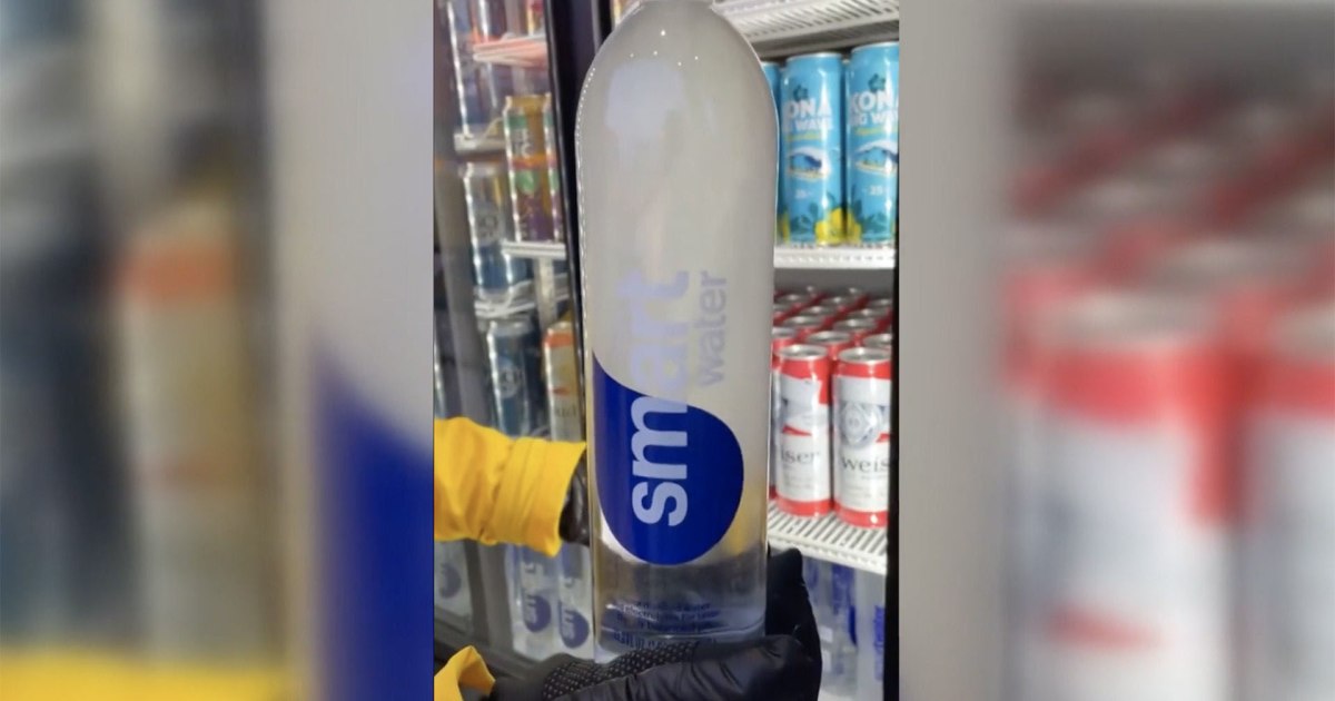 Video shows bottle of water freeze in realtime