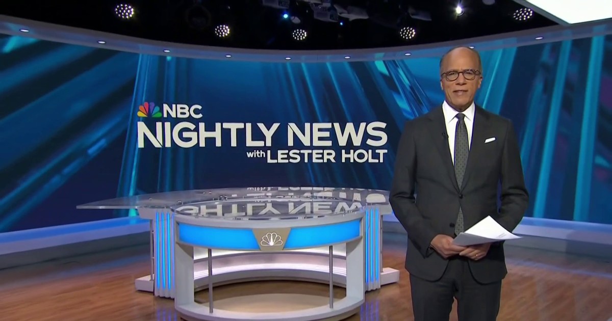 Nightly News Full Broadcast (January 19th)