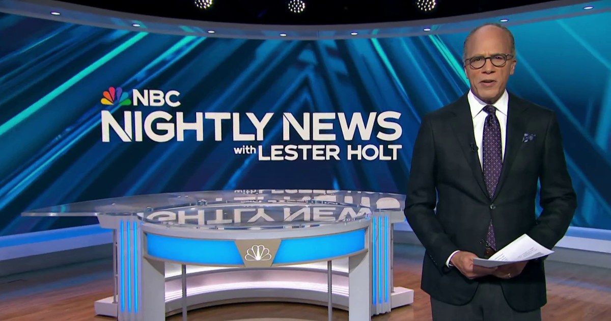Nightly News Full Broadcast (January 26th)