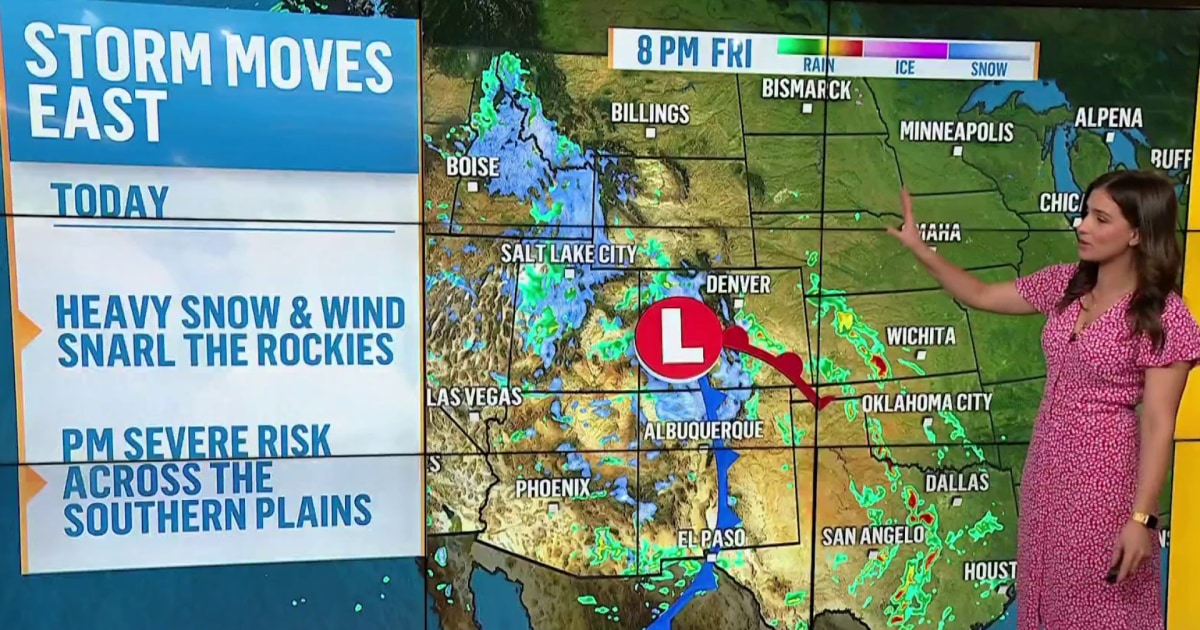 Another atmospheric river is on its way to the West Coast