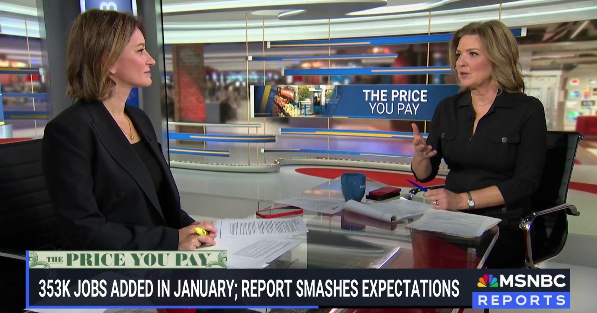 Christine Romans breaks down the January Jobs Report that smashed expectations