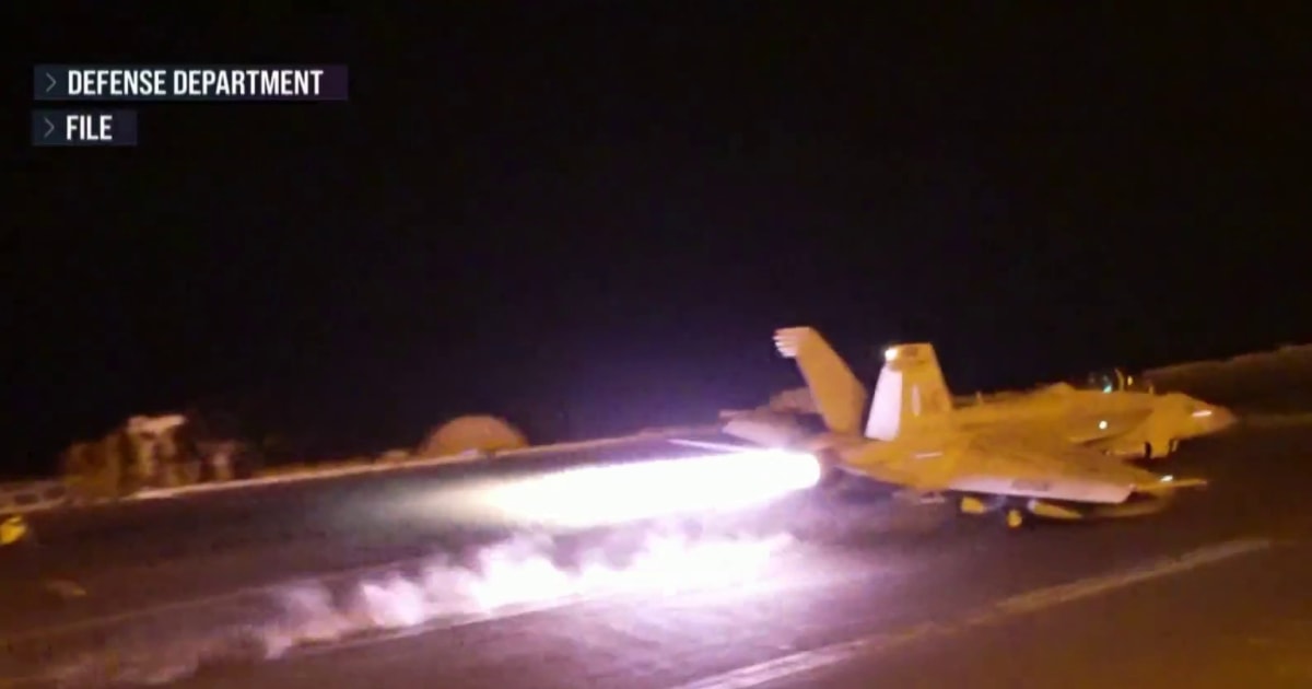 U.S. begins retaliatory strikes in Iraq and Syria as slain soldiers arrive home