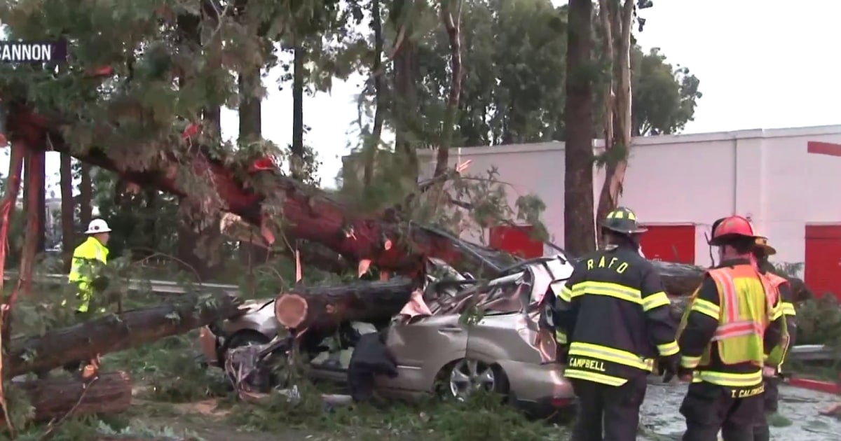Evacuation orders in parts of California as dangerous storm brings ...