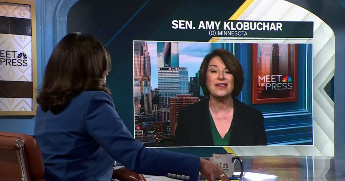 &lsquo;I&rsquo;m a believer&rsquo; in Biden, says Klobuchar as concerns about president grow