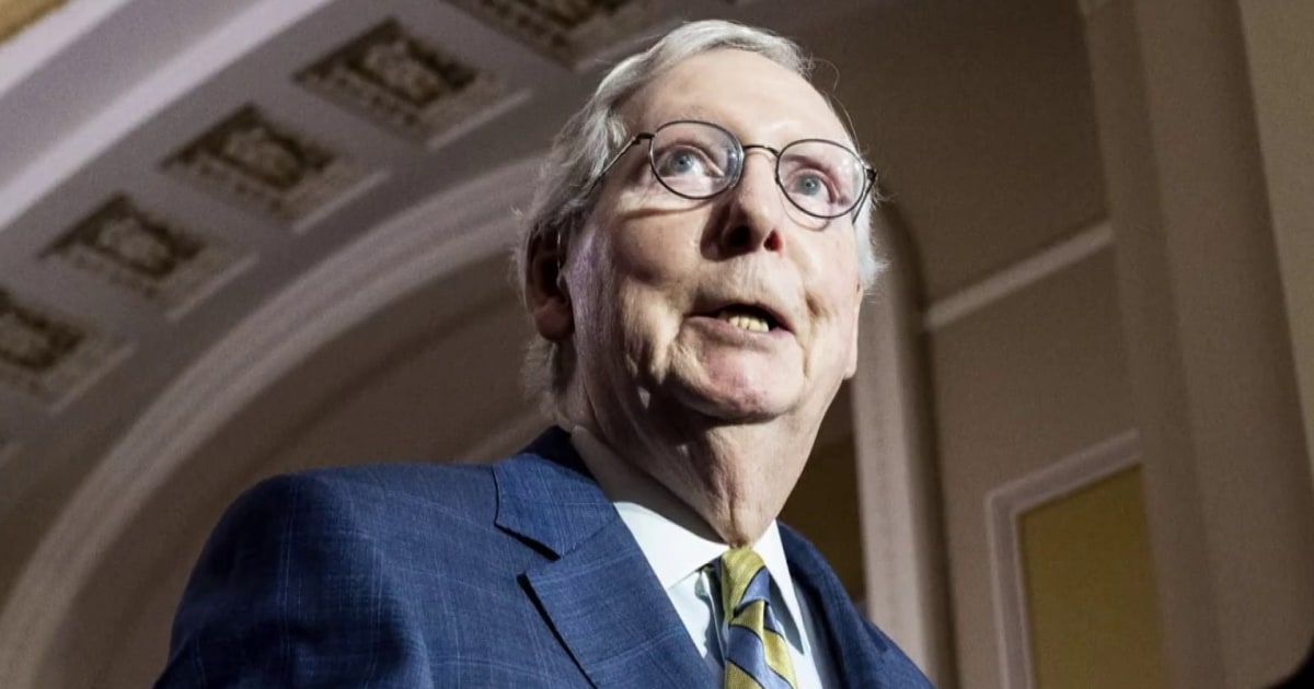 Sen. Mitch McConnell announces he'll step down as Senate Republican leader