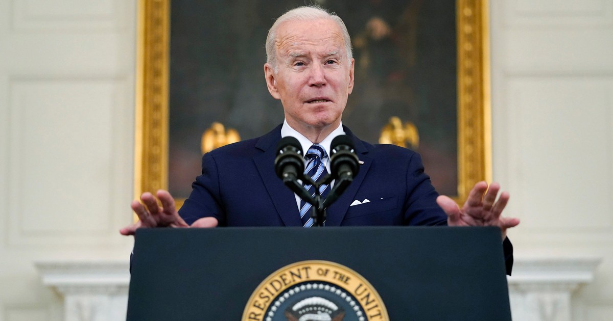 Biden addresses reported death of Alexei Navalny