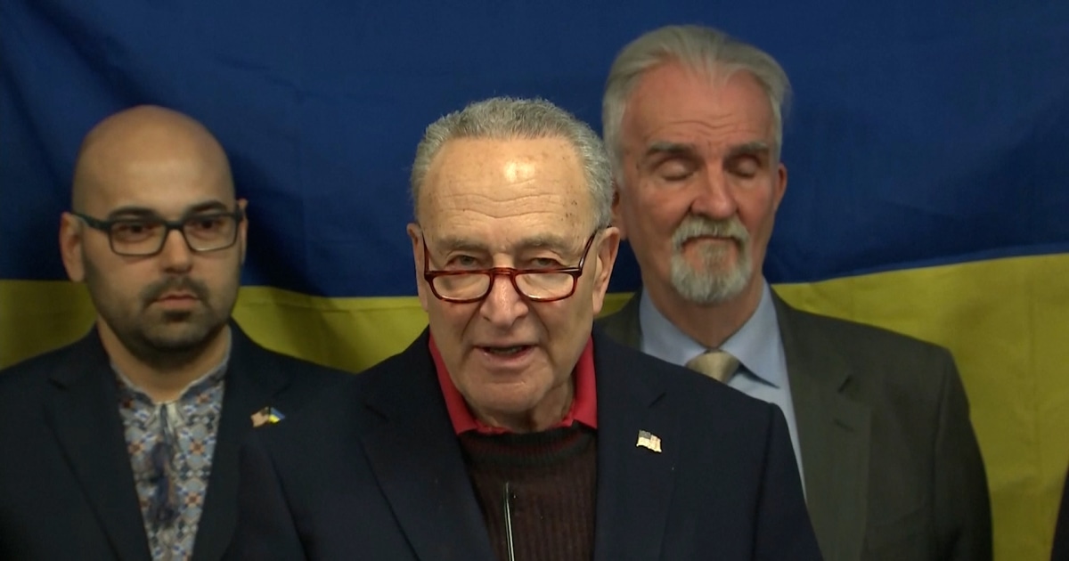Schumer warns of a government shutdown, calls on GOP to act