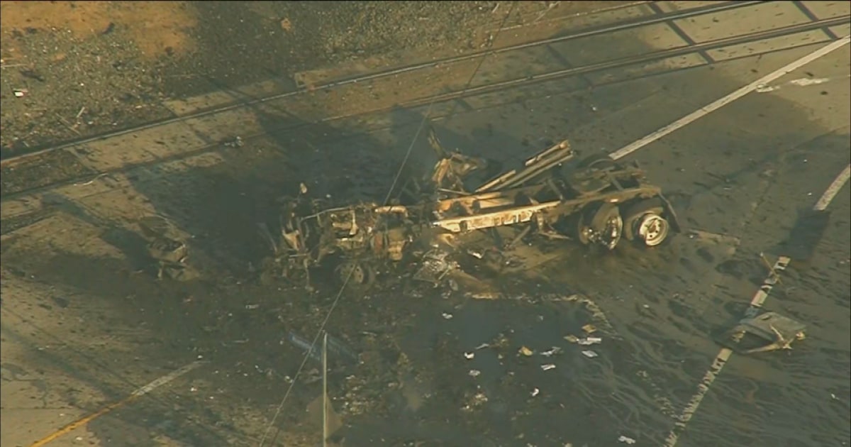 At least 7 firefighters injured in Los Angeles truck explosion