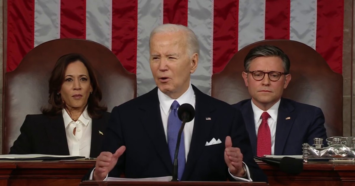 Watch President Biden's full 2024 State of the Union address