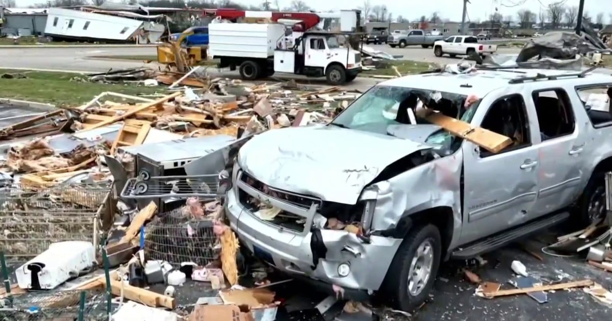 Crews start to assess damage from tornadoes in Indiana and Ohio