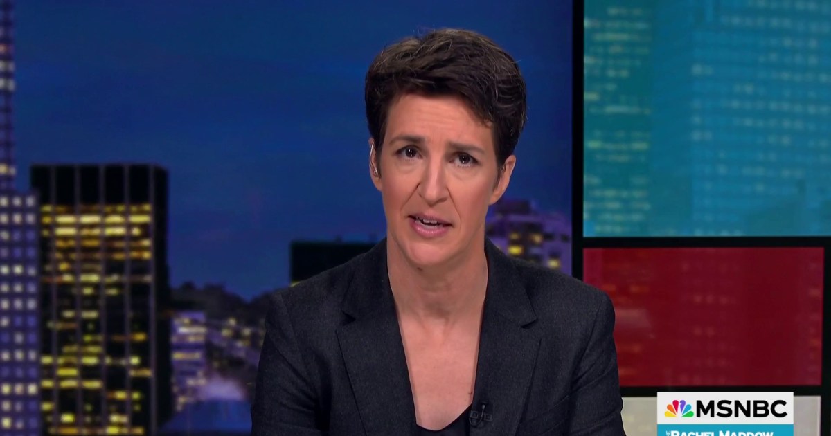Maddow joins colleagues in objecting to McDaniel for legitimizing Trump, attacking democracy