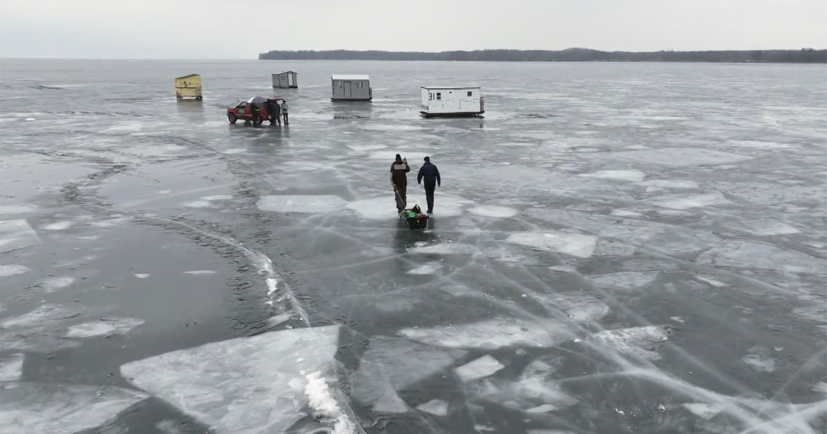 Ice fishing threatened by climate change
