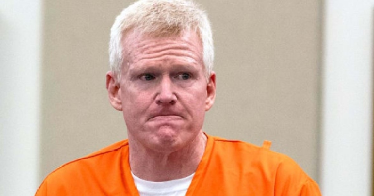 Alex Murdaugh in court today for sentencing on federal charges