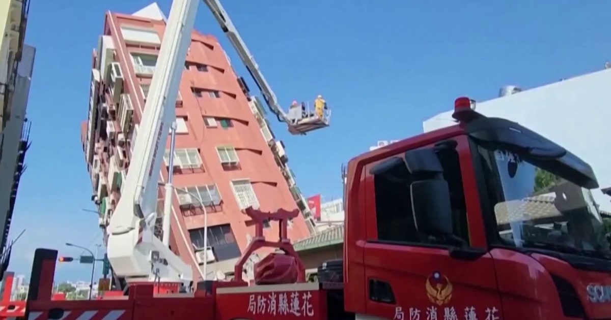 Taiwan hit by strongest earthquake in at least 25 years