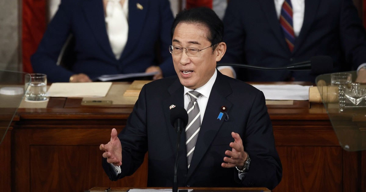 Japanese prime minister's full address to a joint meeting of Congress