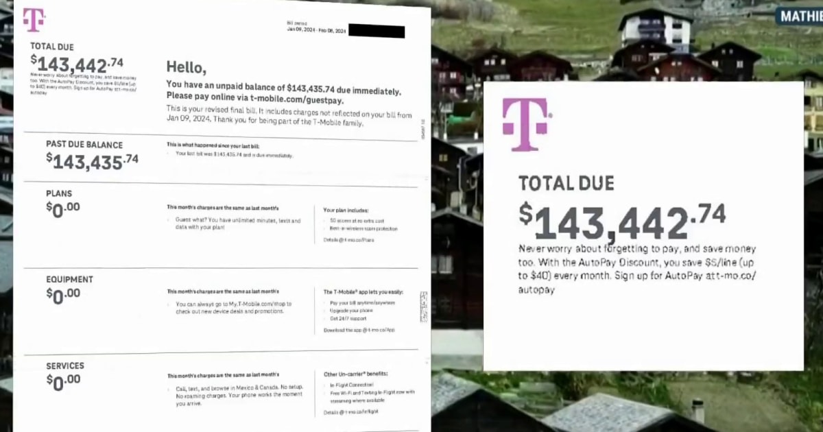 Vacationing couple hit with $143,000 international phone bill