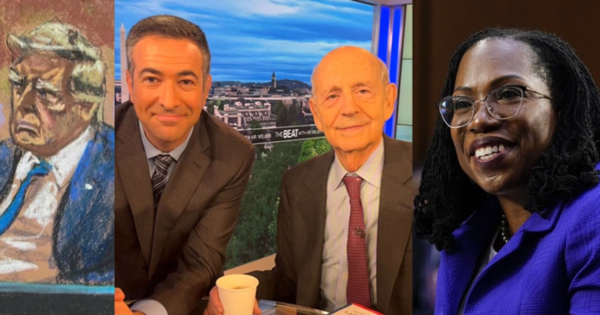 Trump hits judges at criminal trial as jail looms: Ari Melber x SCOTUS Justice Breyer  