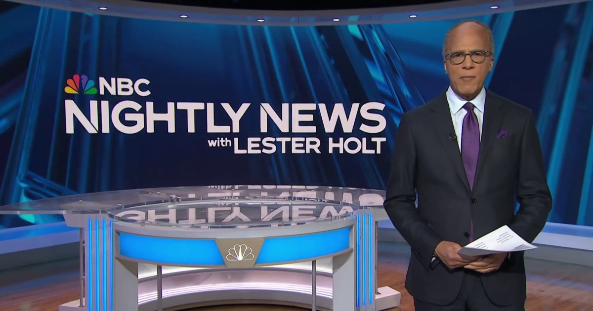 Nightly News Full Broadcast (April 12th)