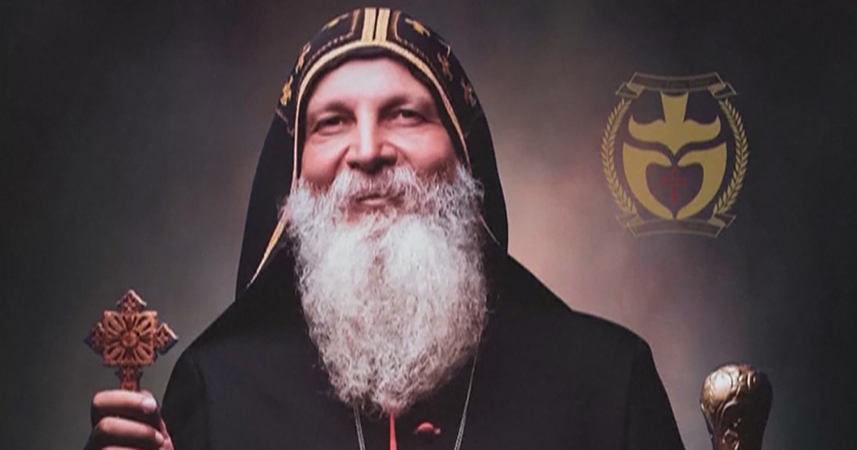 Assyrian bishop stabbed during a service in his Sydney church forgives his attacker