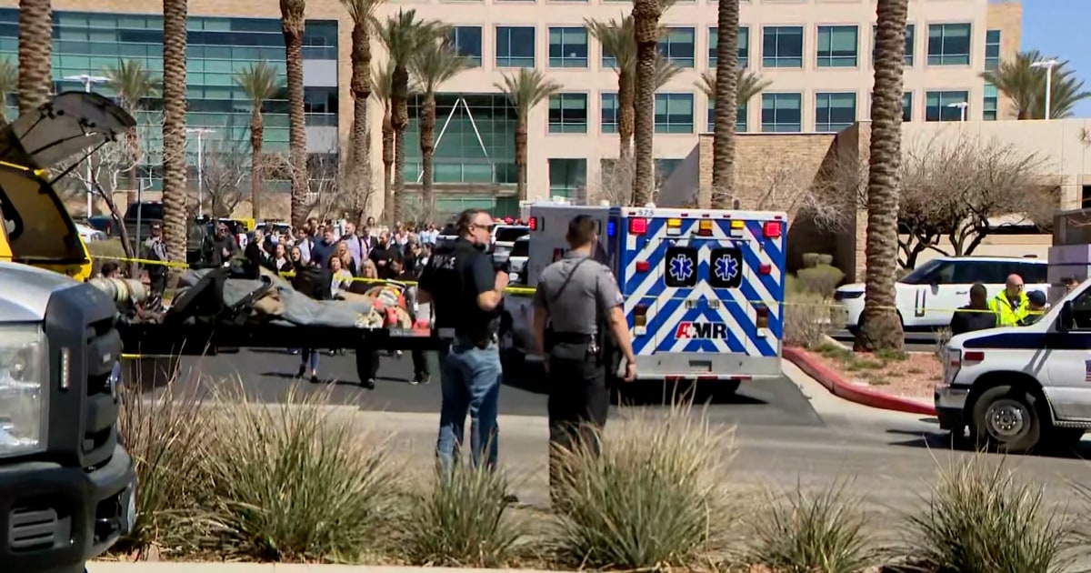 Police update after fatal Las Vegas office shooting