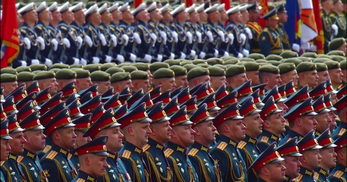 President Putin warns the West in Victory Day parade speech