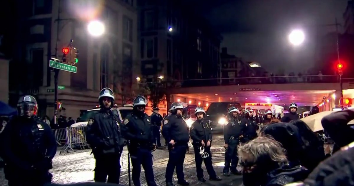 More protests and crackdowns on campuses nationwide