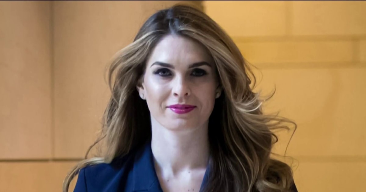 Hope Hicks cries on witness stand during Trump trial testimony