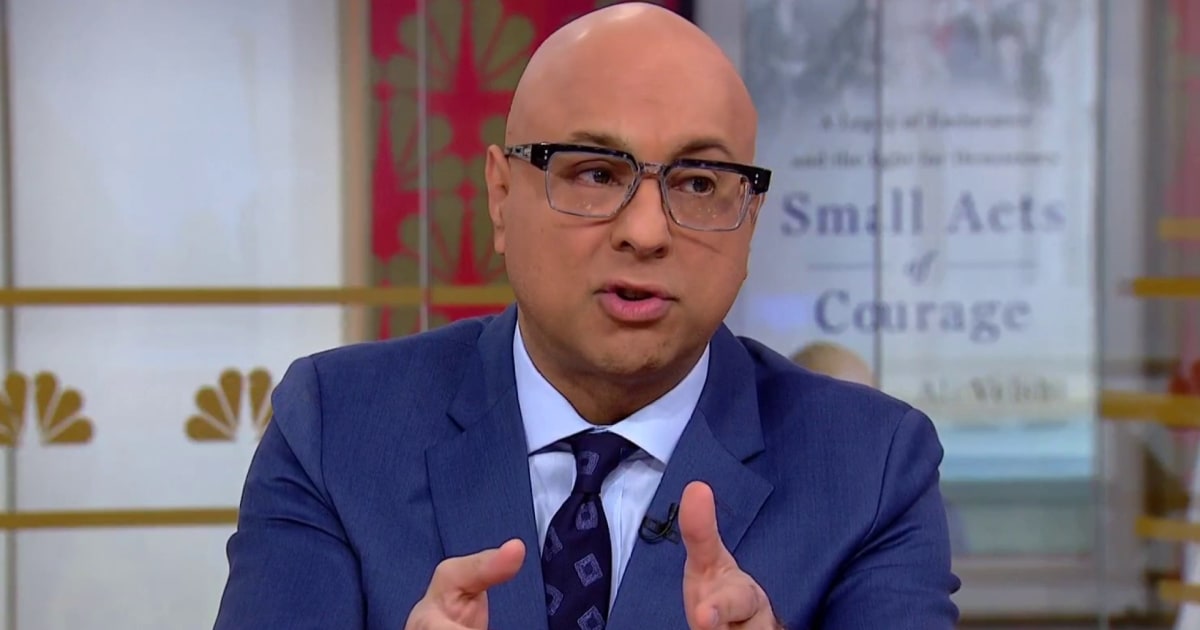 'We've got to encourage debate' Ali Velshi stresses the need for open